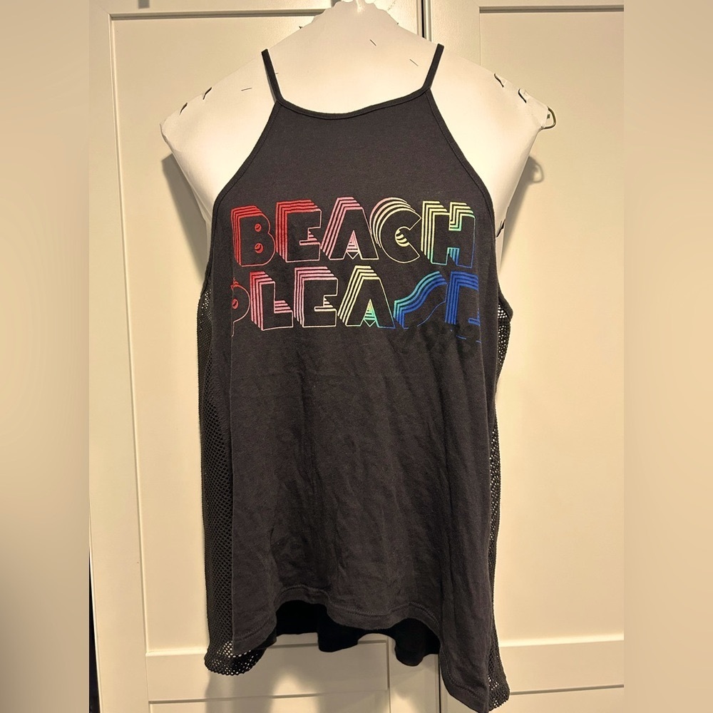 NWOT Billabong Beach Please Mesh Side Tank